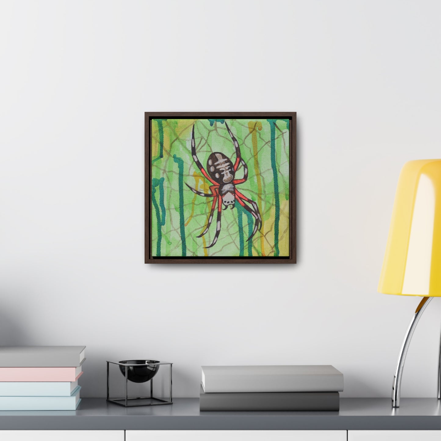 Orb Weaver, Framed Canvas
