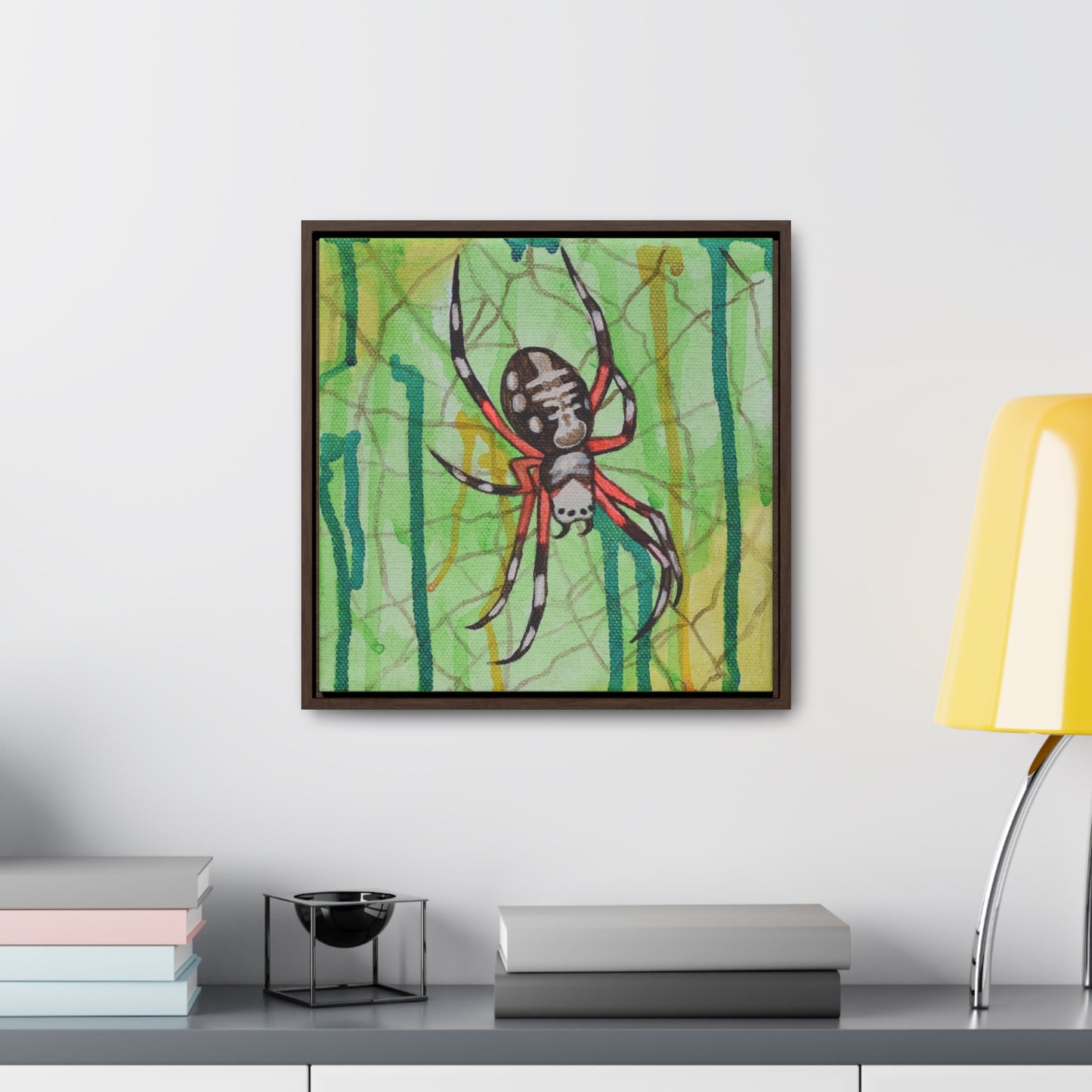 Orb Weaver, Framed Canvas