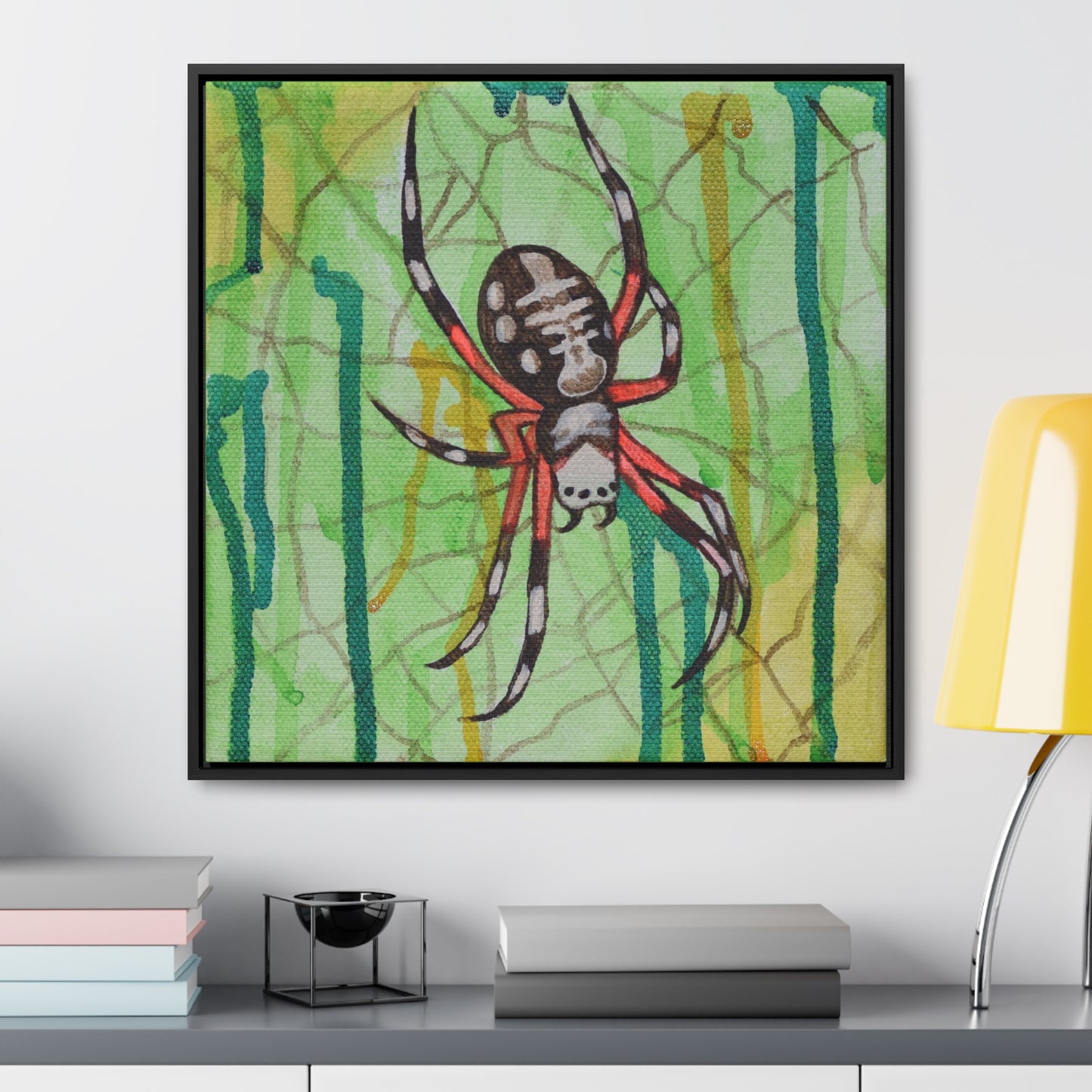Orb Weaver, Framed Canvas