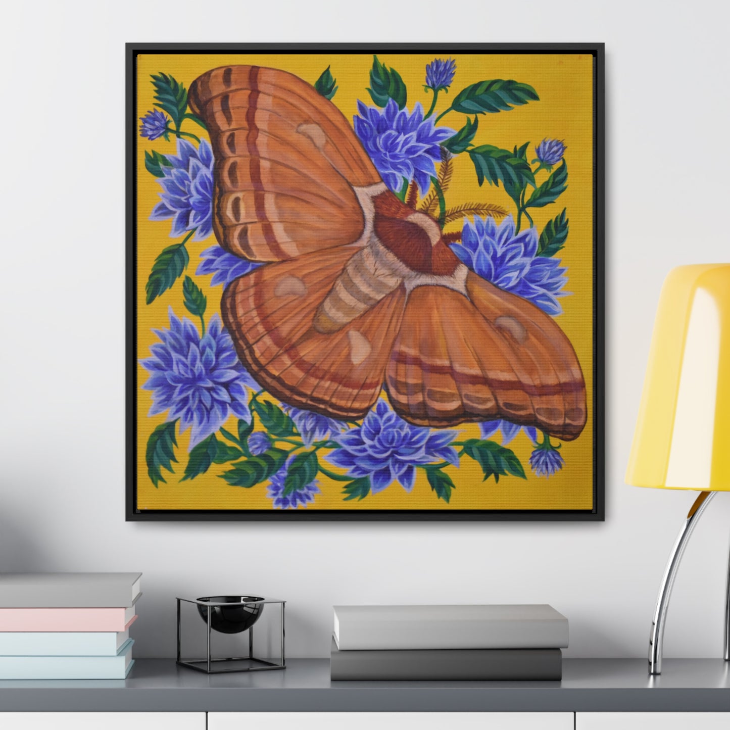 Gypsy Moth, Framed Canvas