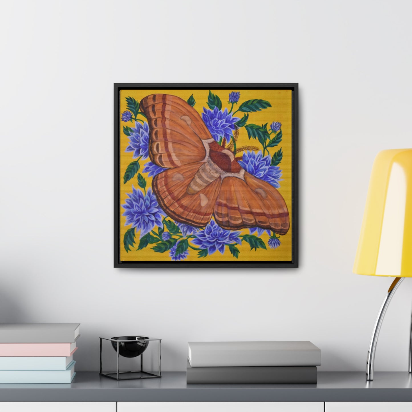 Gypsy Moth, Framed Canvas