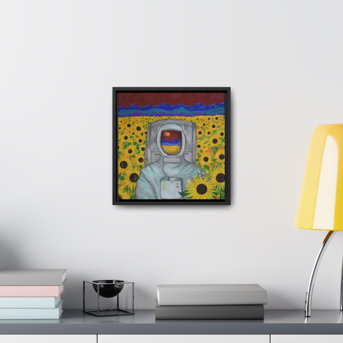 Astro Dweeb 3020, Framed Canvas
