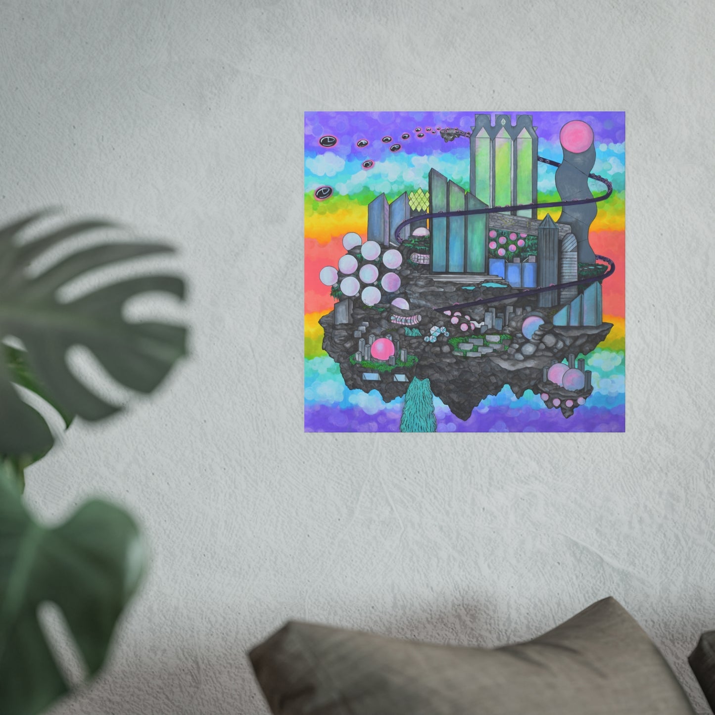 Bubblegum Metropolis, Archival Poster