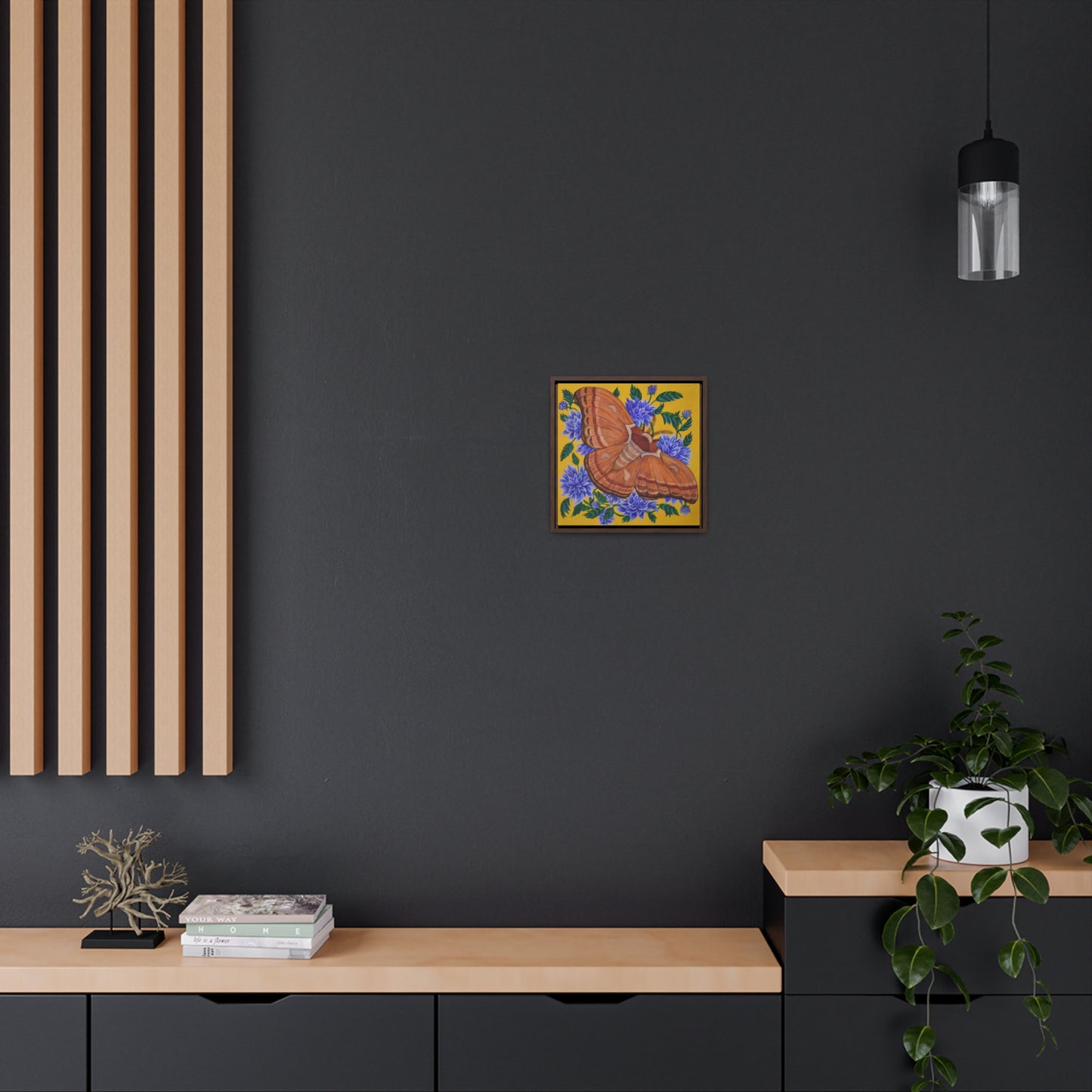 Gypsy Moth, Framed Canvas
