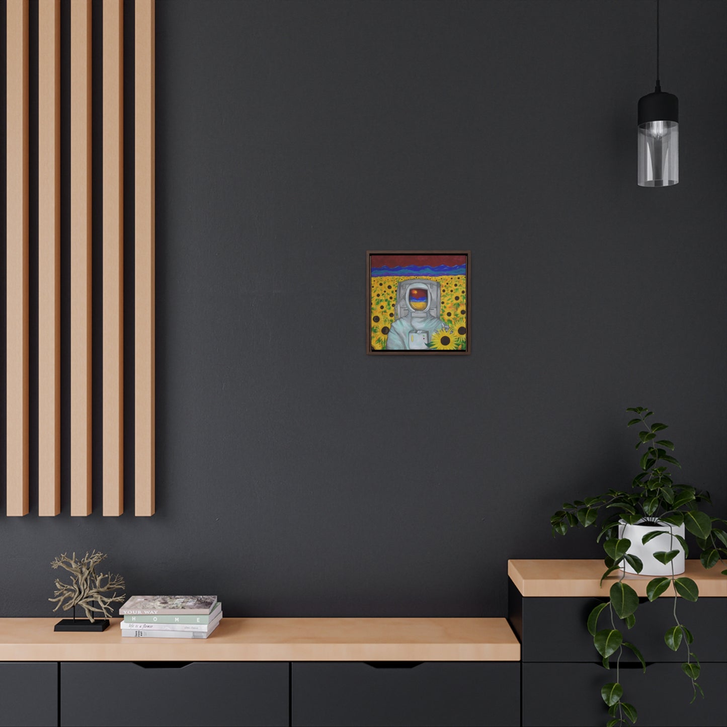 Astro Dweeb 3020, Framed Canvas