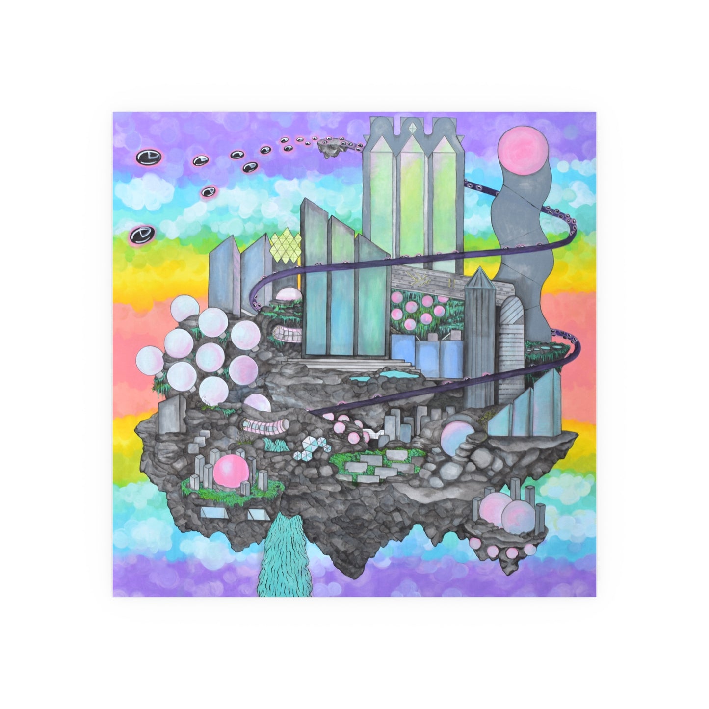 Bubblegum Metropolis, Archival Poster
