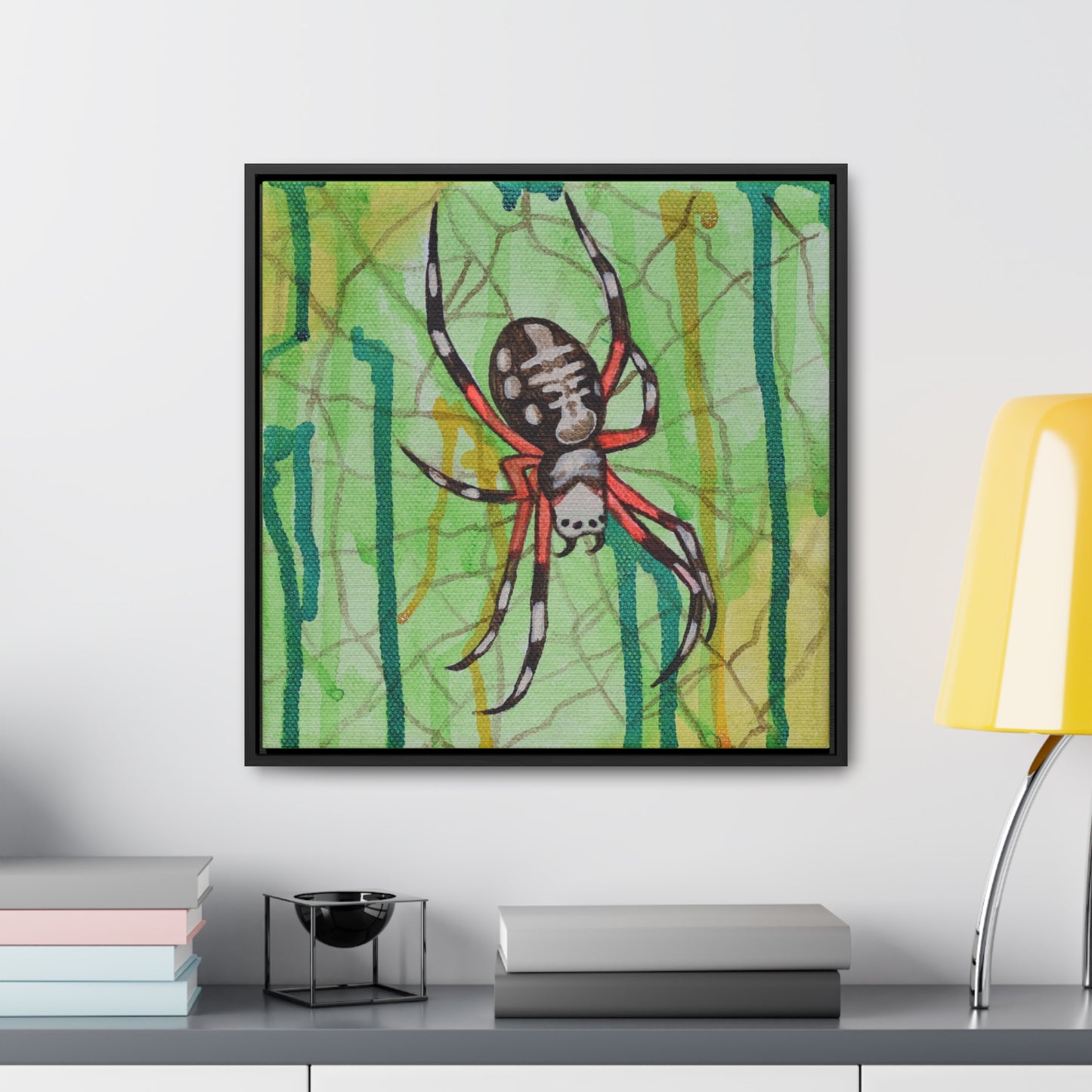 Orb Weaver, Framed Canvas