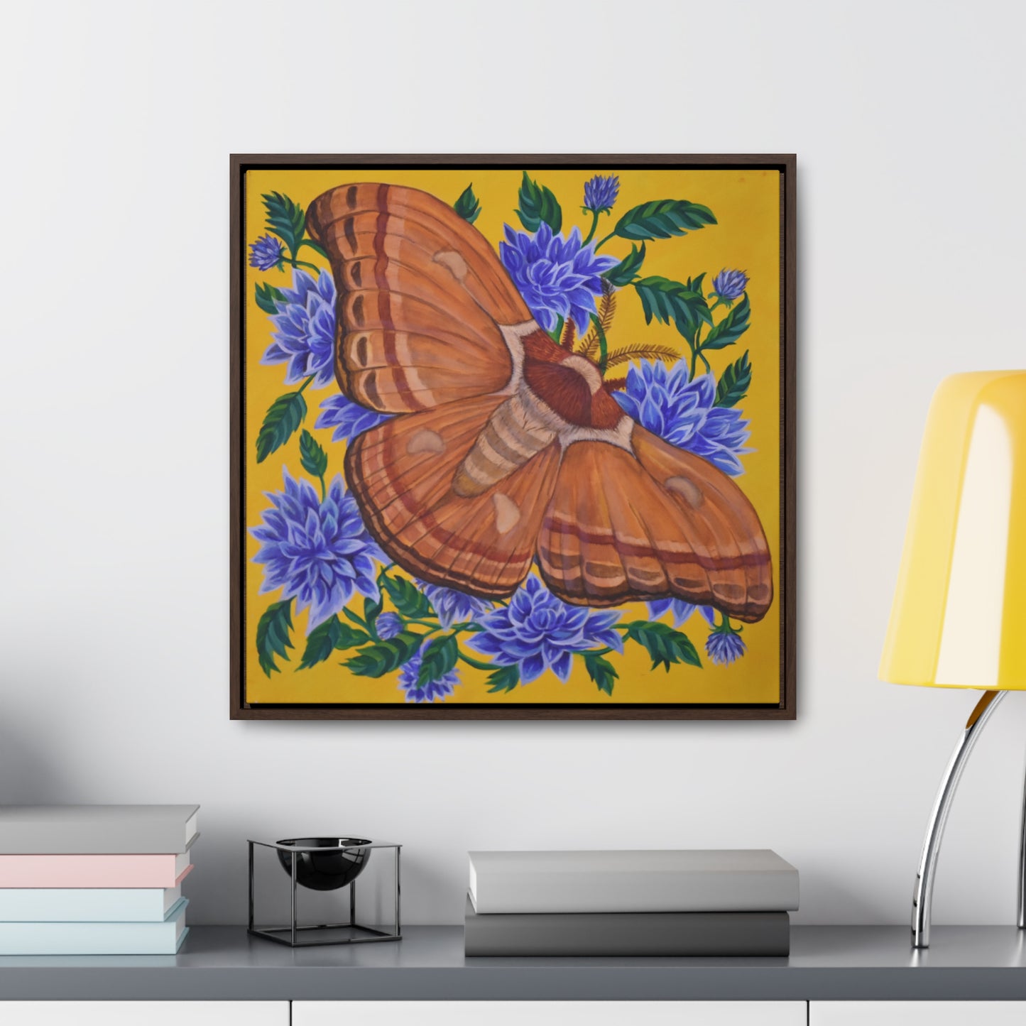 Gypsy Moth, Framed Canvas