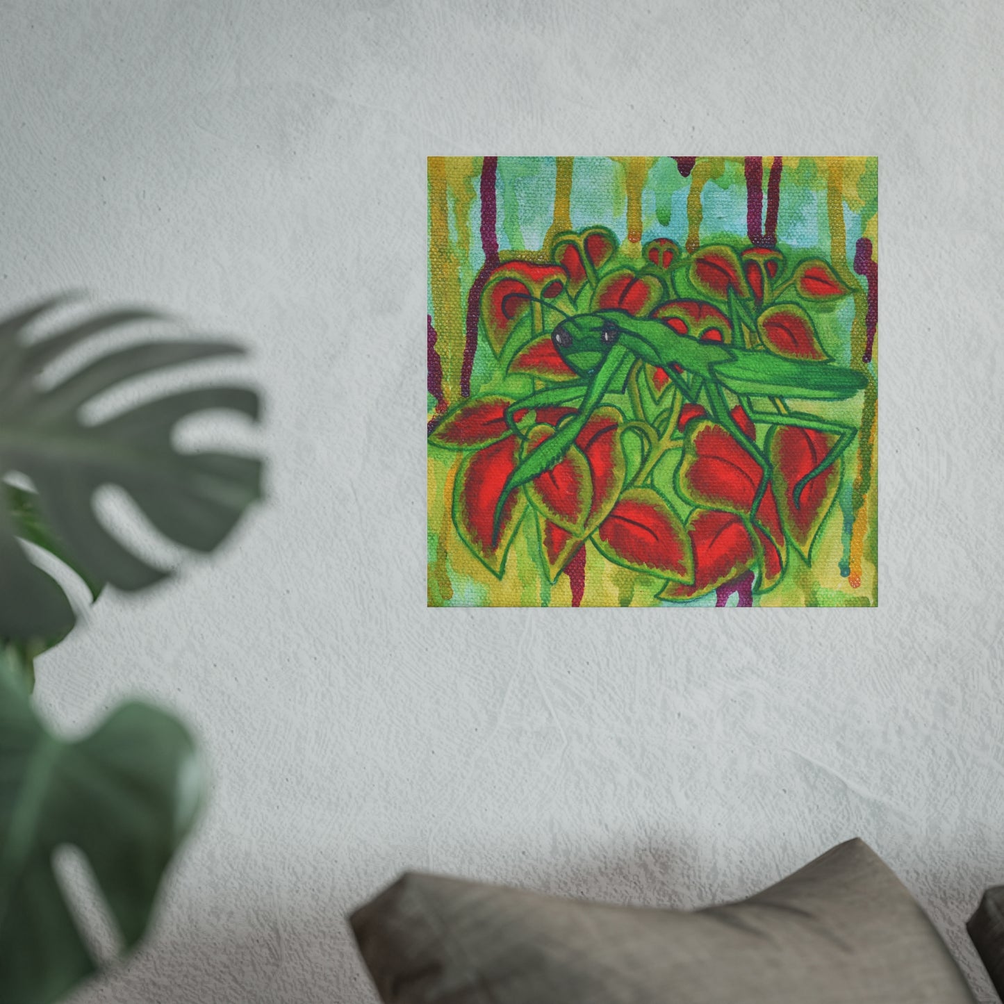 Praying Mantis, Archival Poster