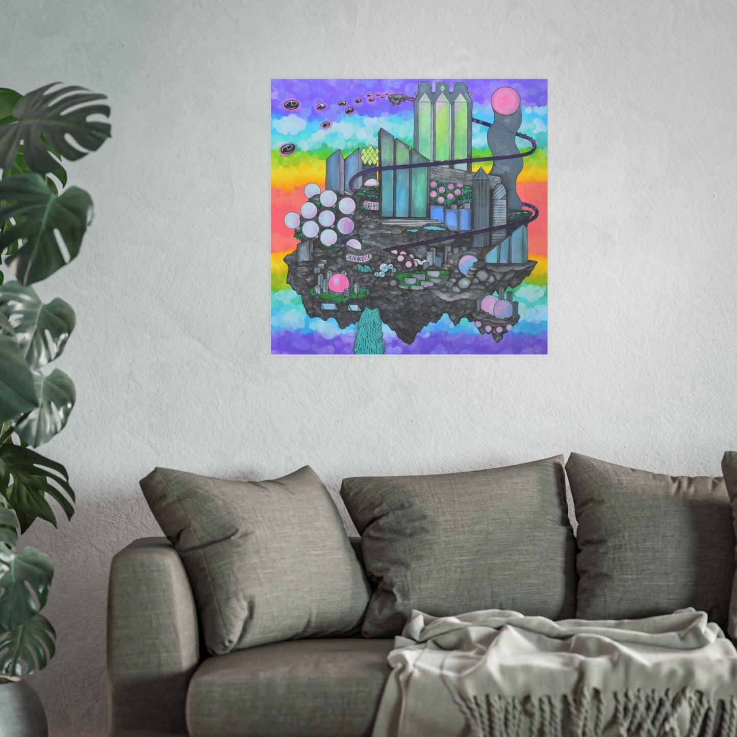 Bubblegum Metropolis, Archival Poster