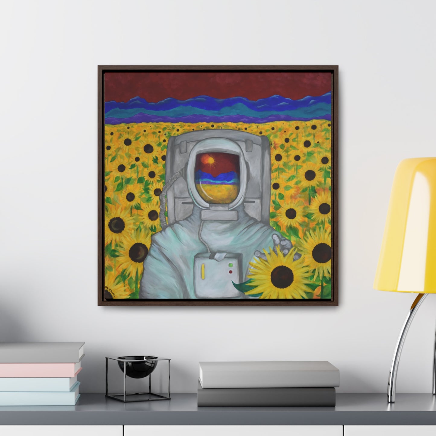 Astro Dweeb 3020, Framed Canvas