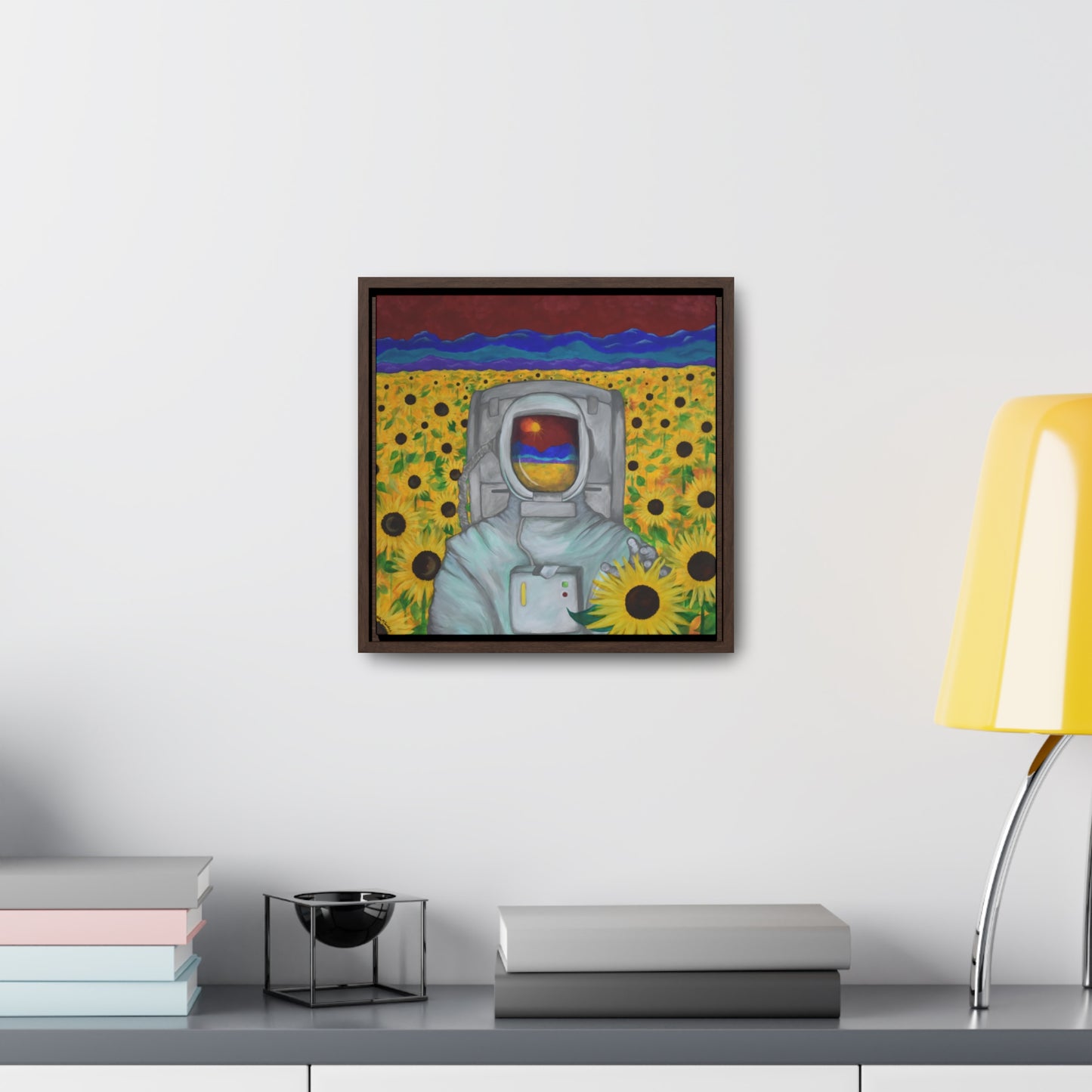 Astro Dweeb 3020, Framed Canvas