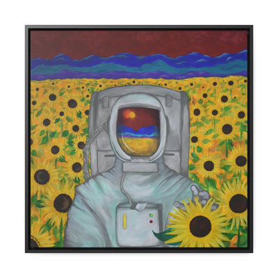 Astro Dweeb 3020, Framed Canvas