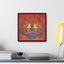 Death's Head Hawkmoth, Framed Canvas