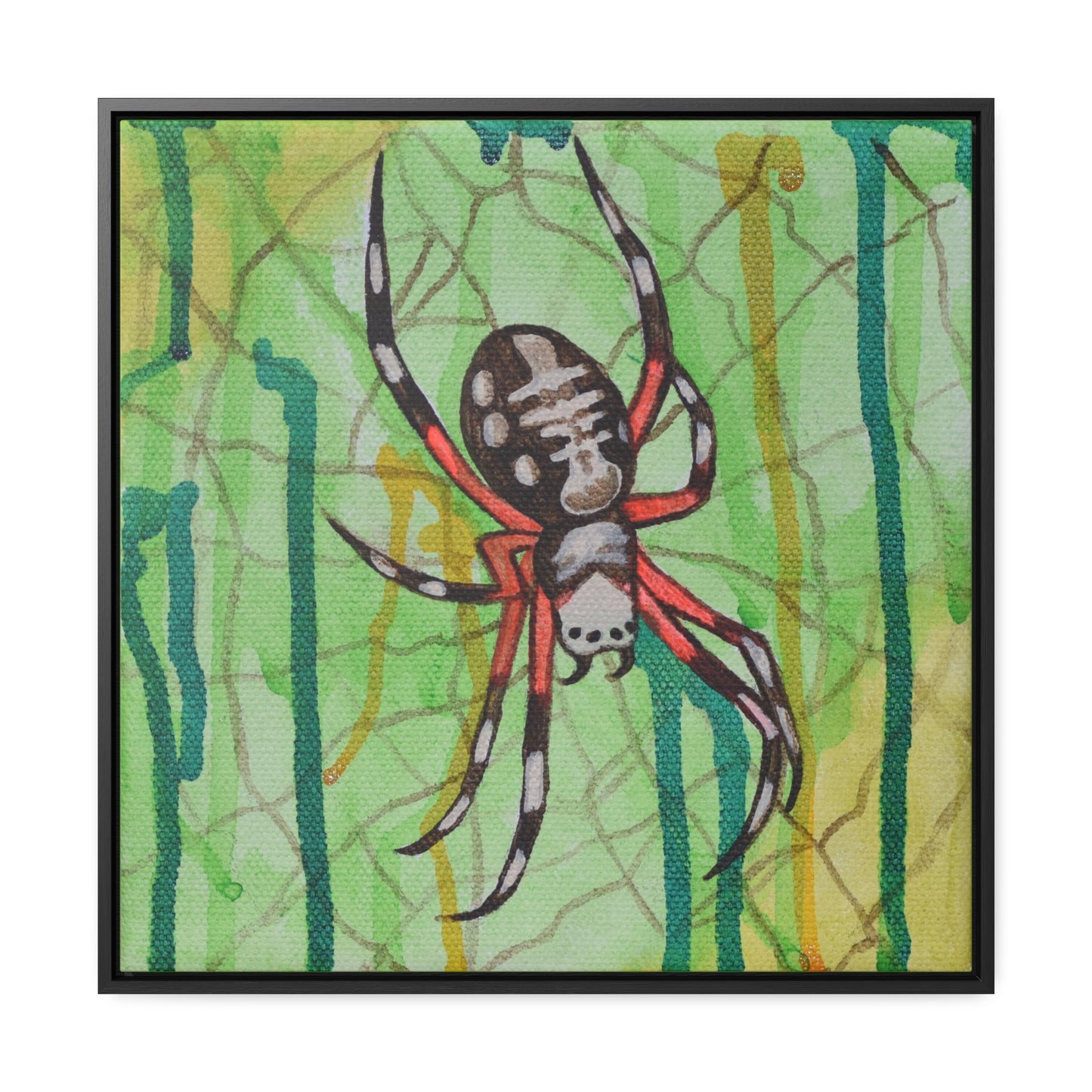 Orb Weaver, Framed Canvas