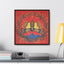 Death's Head Hawkmoth, Framed Canvas