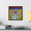 Astro Dweeb 3020, Framed Canvas