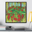 Praying Mantis, Framed Canvas