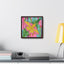 Rosy Maple Moth, Framed Canvas