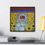 Astro Dweeb 3020, Framed Canvas