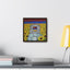 Astro Dweeb 3020, Framed Canvas